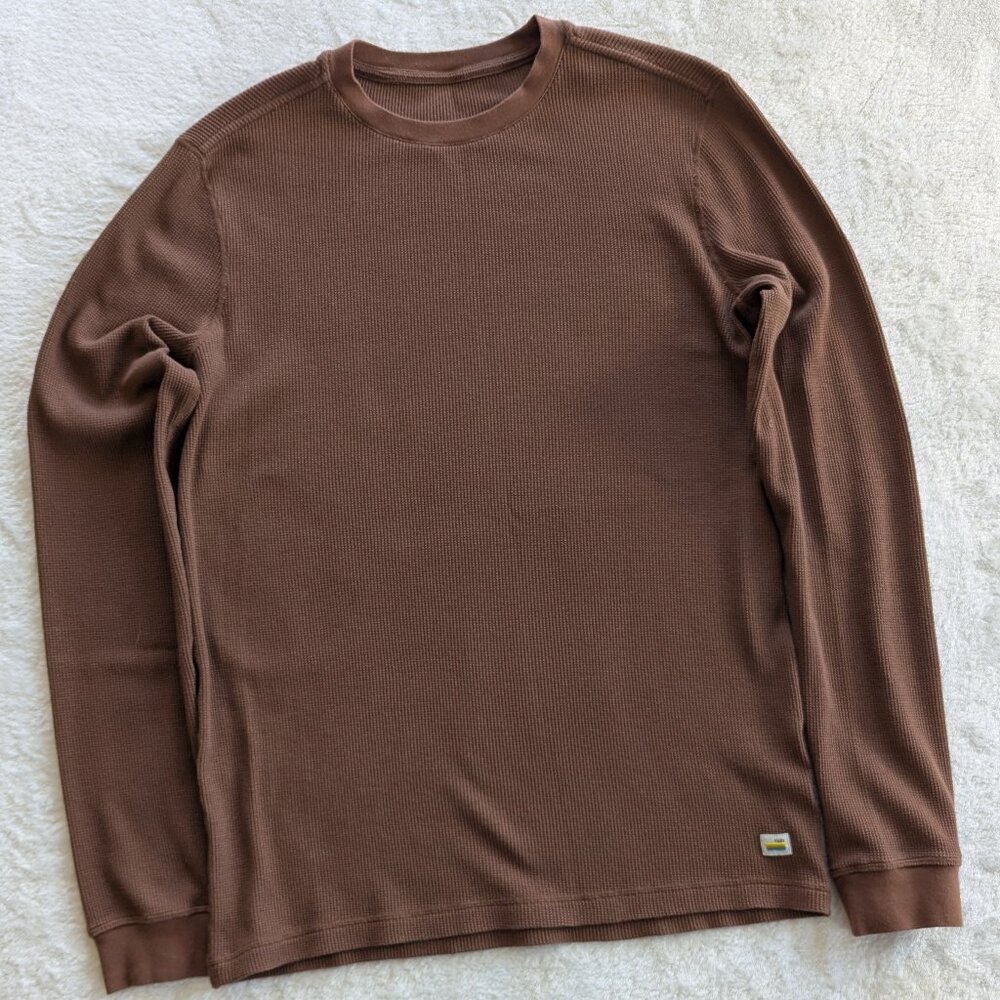 Vuori Men's Crewneck Sweater - Brown